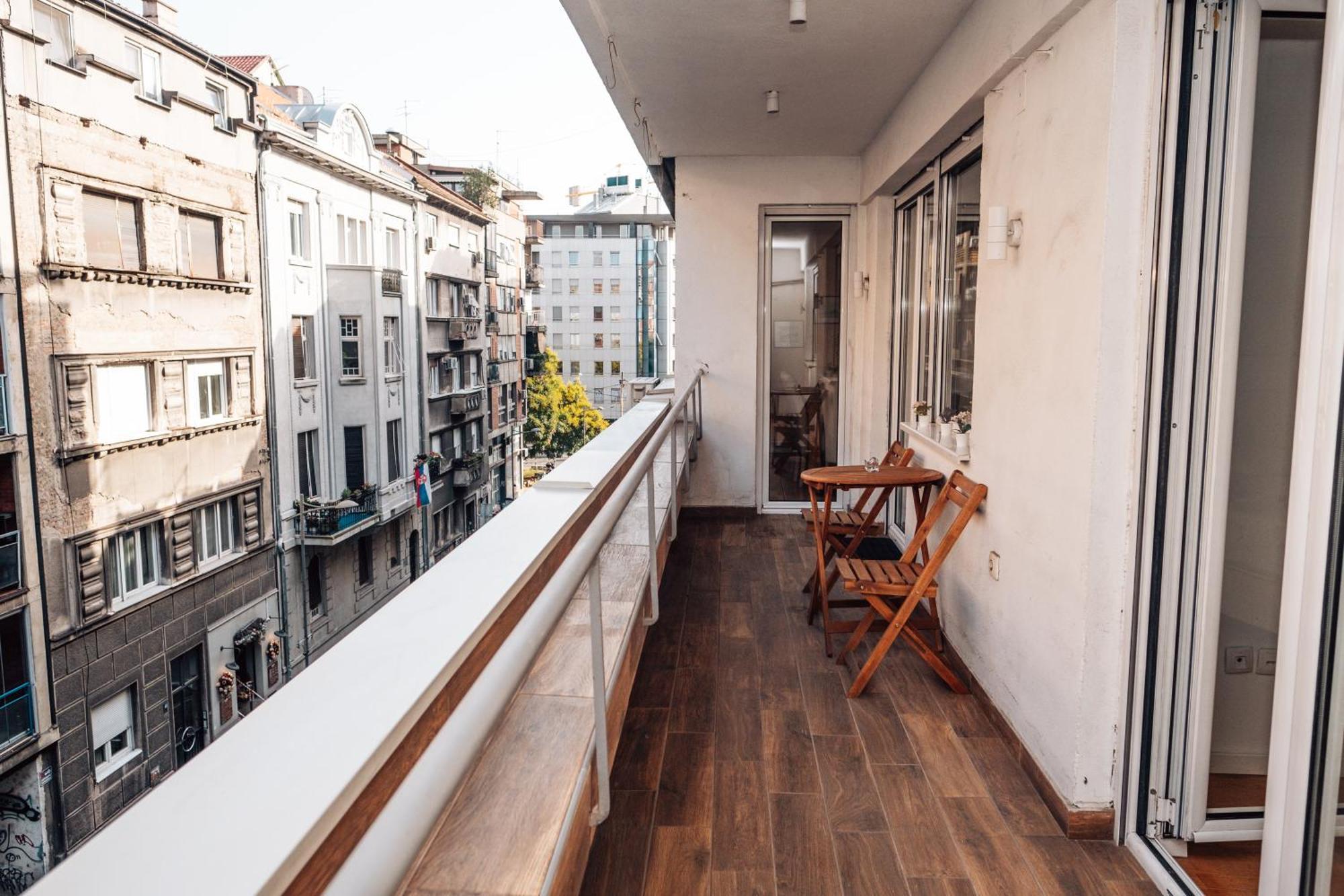 Crown Central Three Bedroom Apartment Belgrad Exterior foto